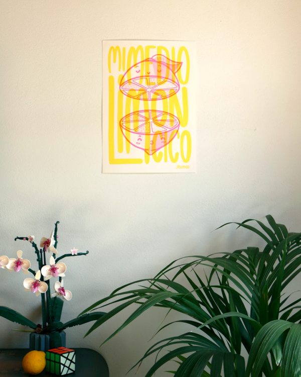 Lámina Mi Medio Limoncico Edición Limitada