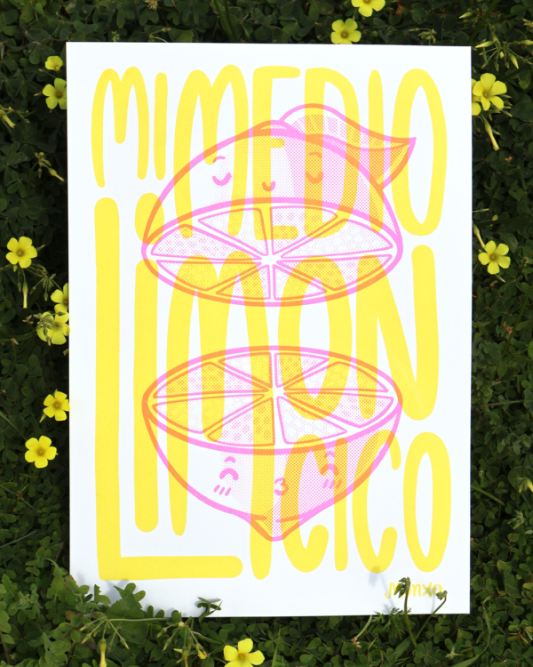 Lámina Mi Medio Limoncico Edición Limitada