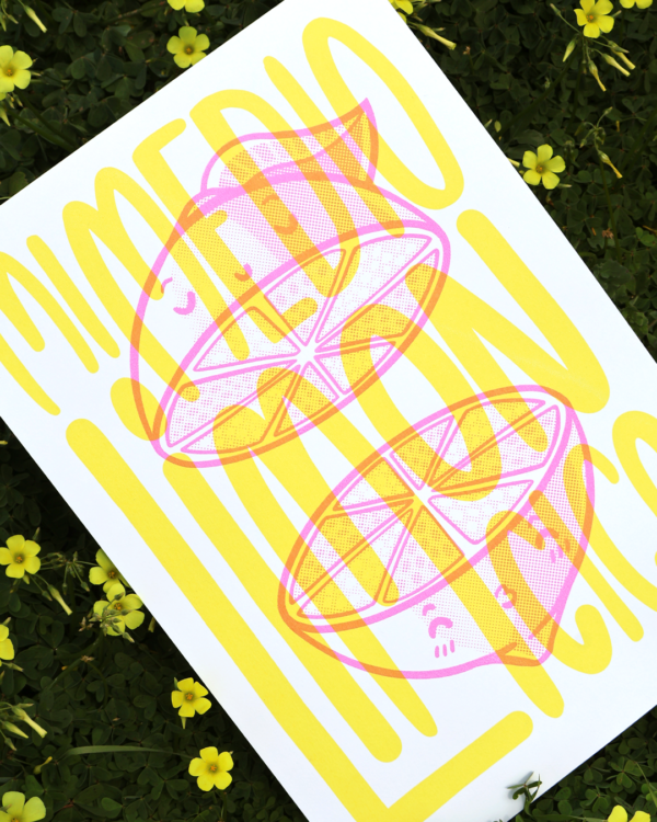 Lámina Mi Medio Limoncico Edición Limitada